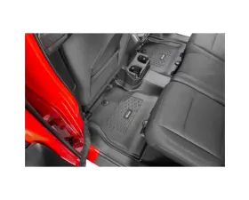 Quadratec Tru-Fit½ Floor Liners Rear Floor Section Jeep Wrangler Unlimited 4-Door JL 2018-2021